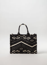 Ovs Piombo Tapestry Tote Bag